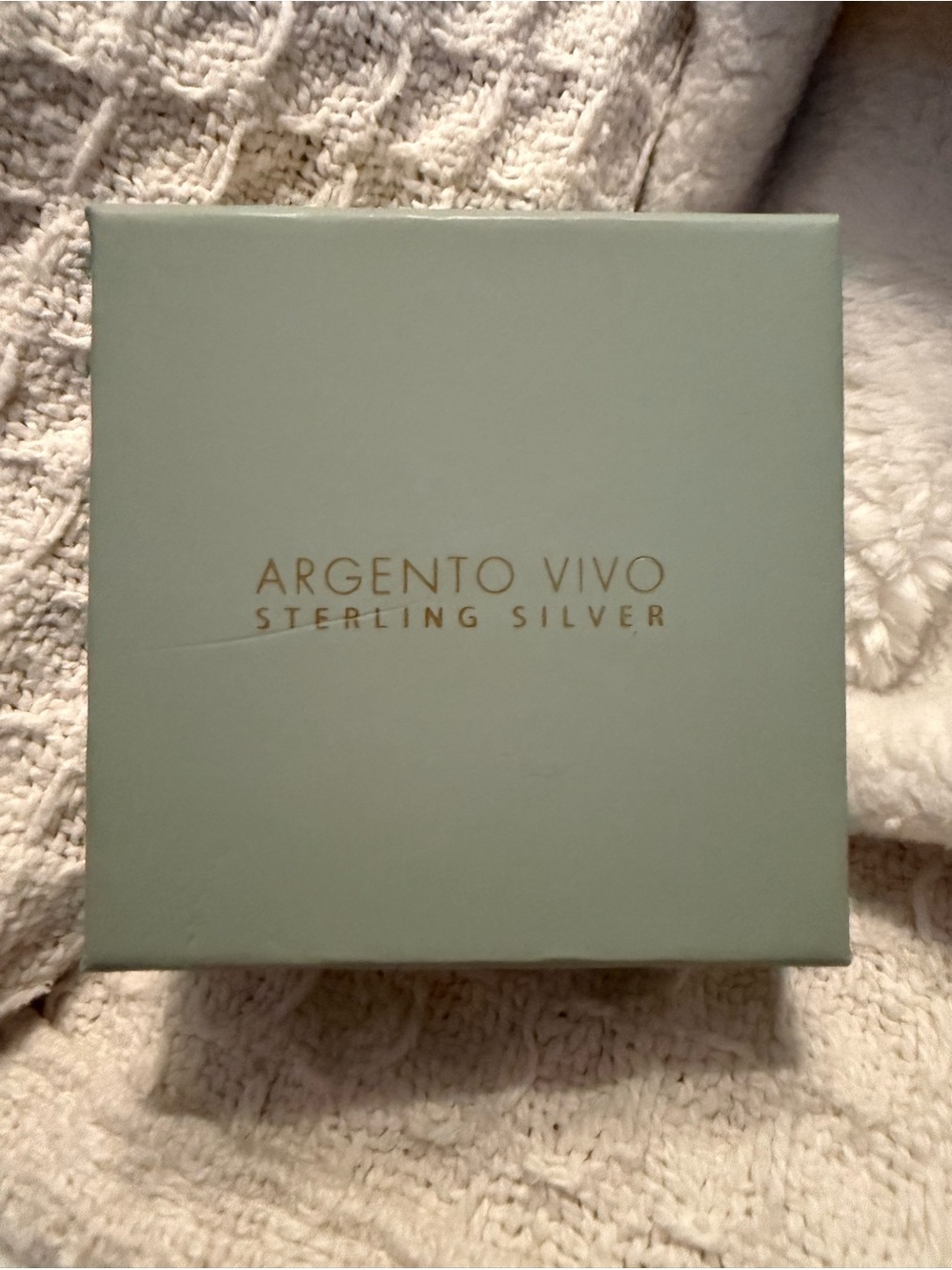 NWT! Argento Vivo sterling silver small oval or rectangular huggie hoop earrings - Picture 4 of 4